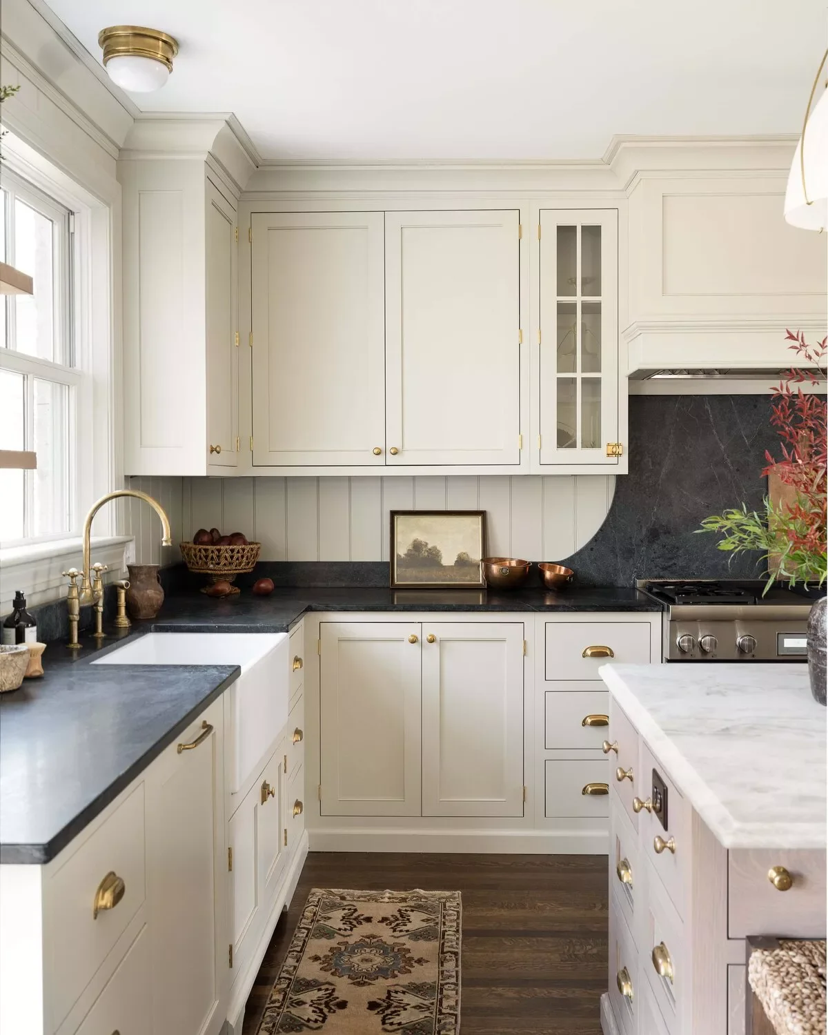 44 Beautiful Beadboard Kitchen Backsplash Ideas to Create Your Dream Cooking Space 7 Beadboard and Stone