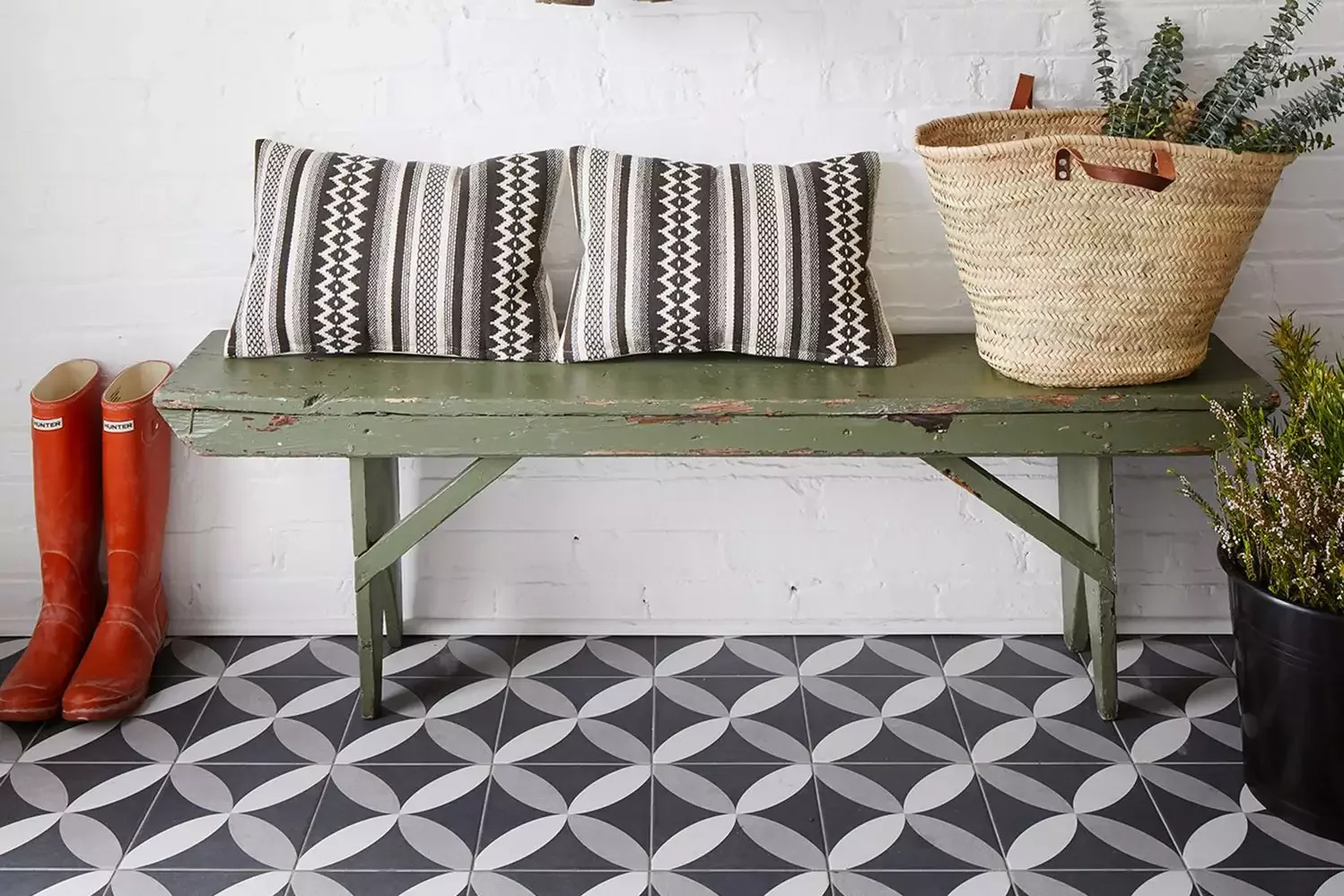 22 Breathtaking Entryway Designs That Create Stunning First Impressions 7 Beautiful Porcelain Tile in Hardworking Entryways