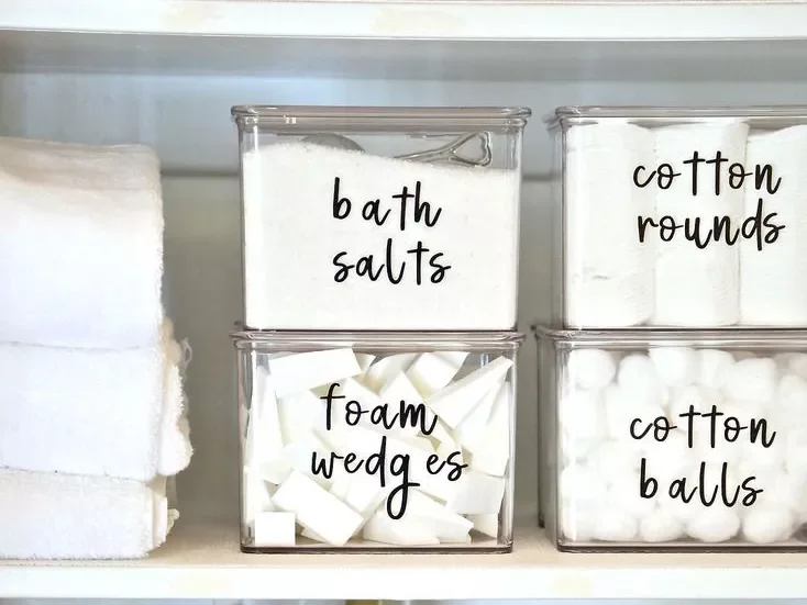 35 Brilliant Bathroom Organization Ideas That Will Transform Your Space Instantly Beautify Basic Containers With Labels