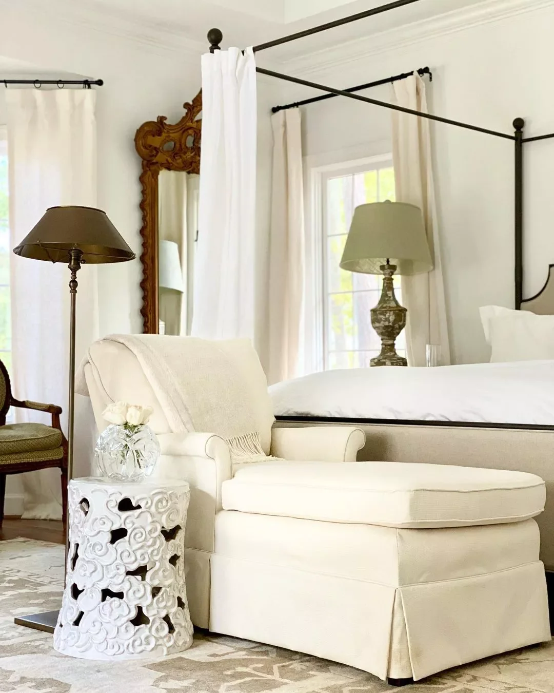 33 Stylish Beige Bedroom Ideas That Will Transform Your Space 33 Beige With Mixed Metals
