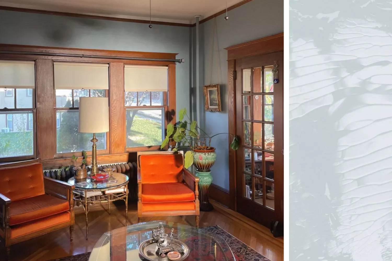 15 Stunning Dark Trim Color Combinations That Transform Your Home 15 Benjamin Moore Silver Gray
