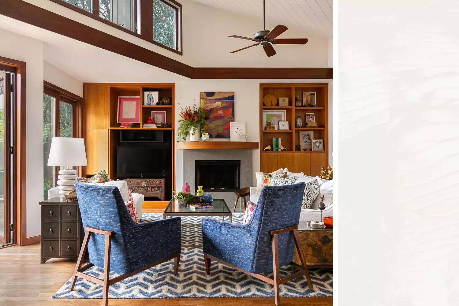 15 Stunning Dark Trim Color Combinations That Transform Your Home 10 Benjamin Moore White Dove