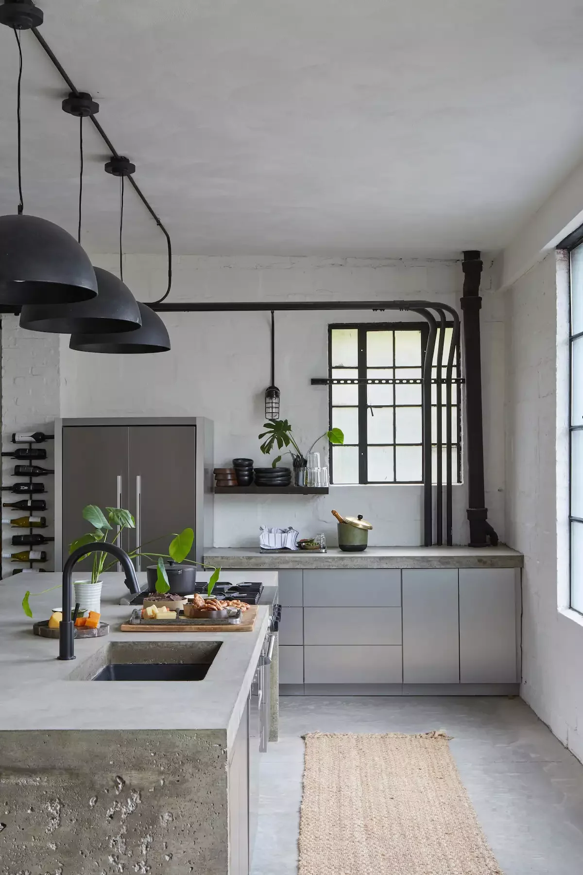 42 Gray Kitchen Ideas That Prove This Neutral Never Goes Out of Style Black Accents