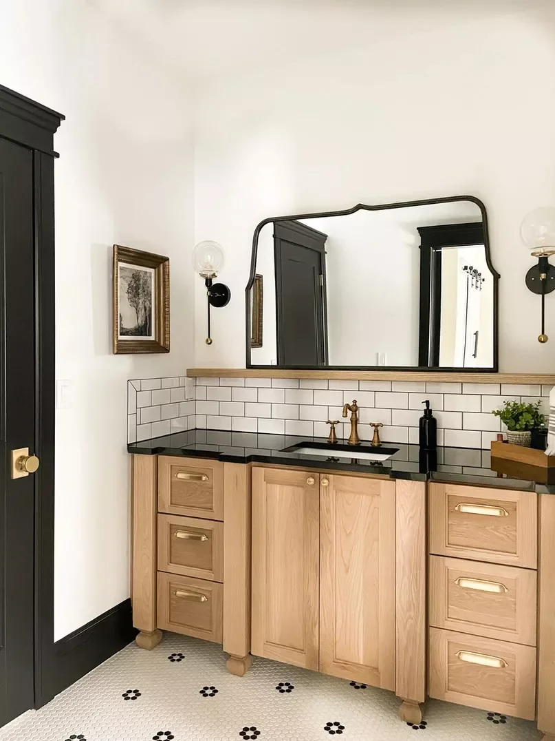 17 Stunning Door Trim Ideas That Transform Any Room with Elegant Detail 6 Black Door Trim