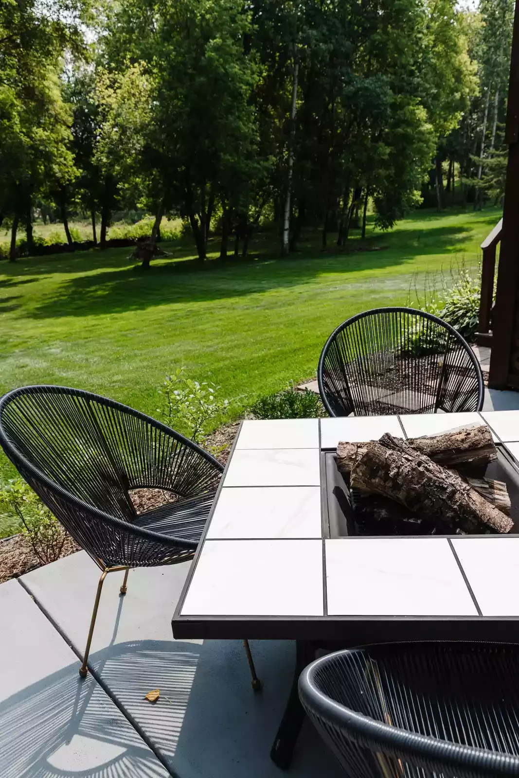 27 Stunning Fire Pit Seating Ideas That Transform Your Outdoor Space 21 Black Hammock Chairs