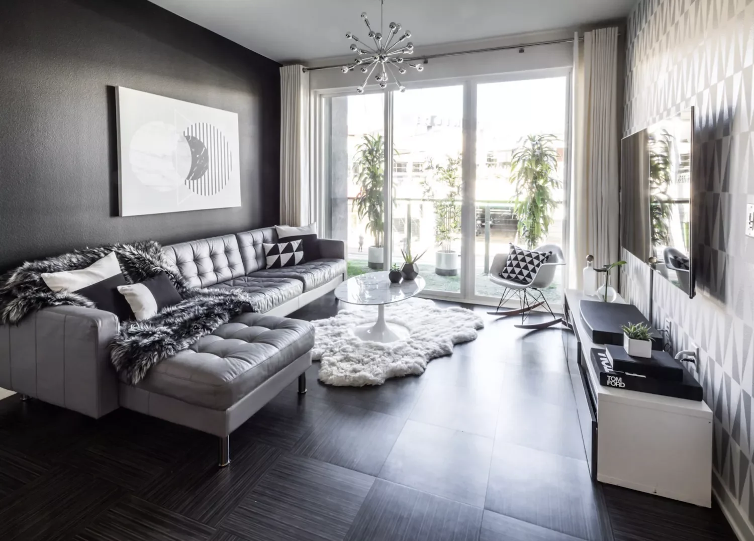 39 Bold Black Living Room Ideas That Will Transform Your Space Into Something Extraordinary 14 Black Walls and Floors