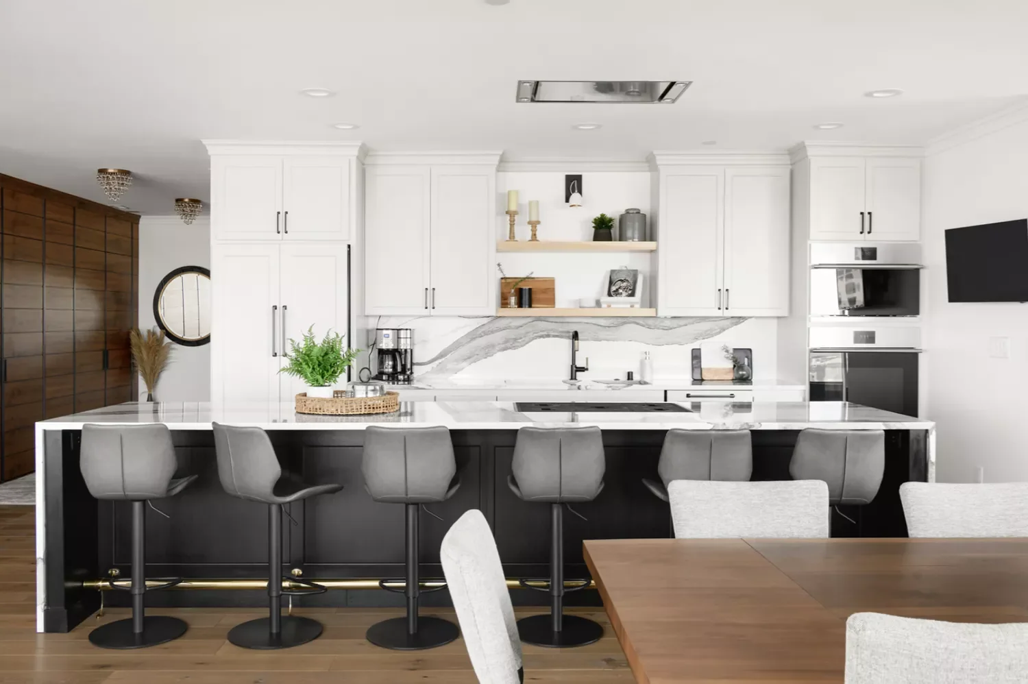 39 Modern Kitchen Design Ideas That Transform Your Home Black and White Kitchen
