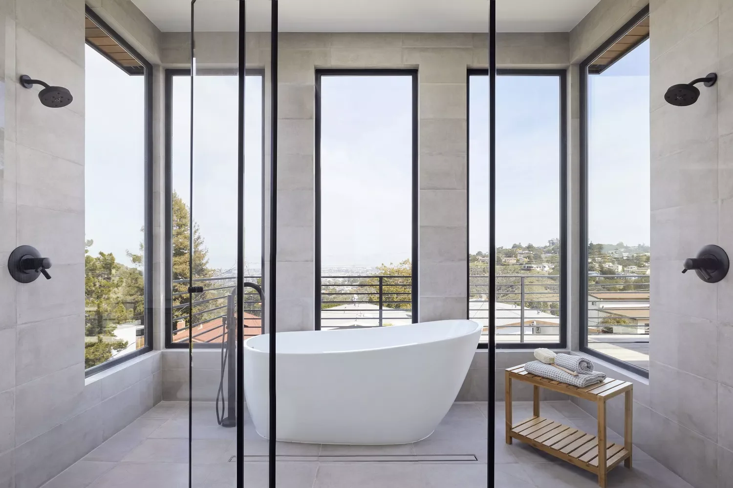 35 Stunning Minimalist Bathroom Ideas That Will Transform Your Space 7 Black and White Minimalist Bathroom