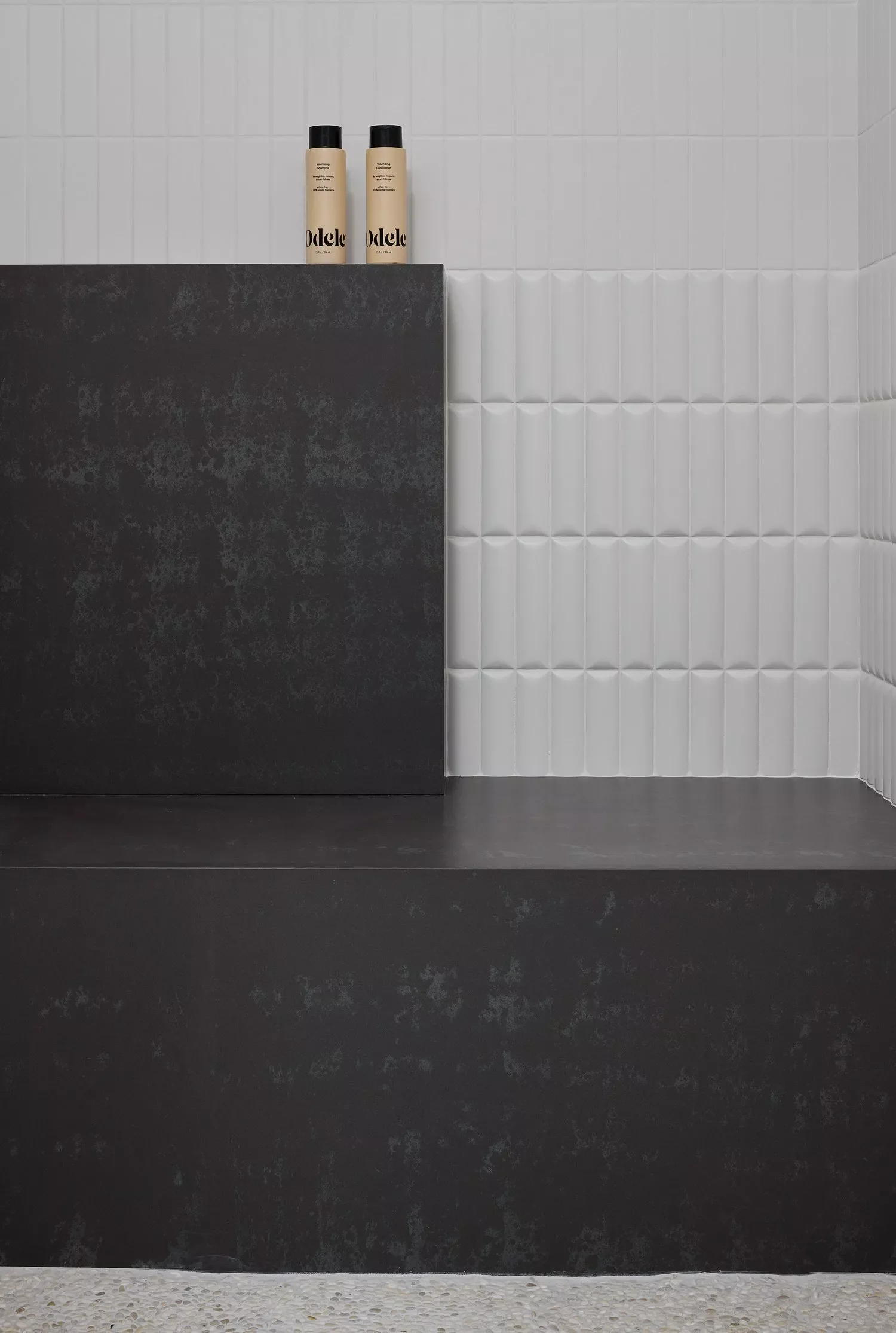 30 Stunning Walk-In Shower Tile Ideas to Transform Your Bathroom 2 Black and White Tile