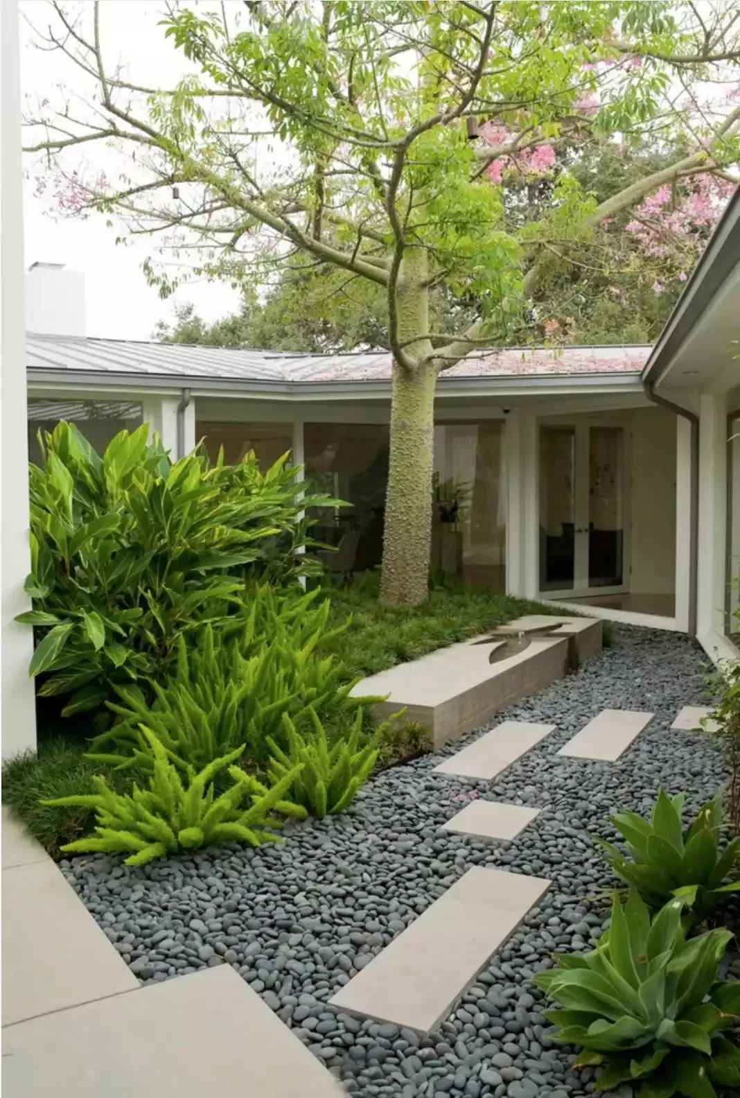 15 Creative Ways to Transform the Space Around Your Trees Blanket the Ground With No-Mow Ferns