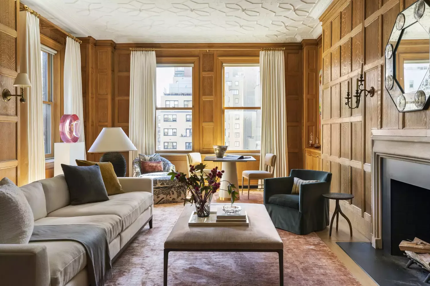 25 Brilliant Ways to Master Transitional Living Room Design 23 Blend Old and New