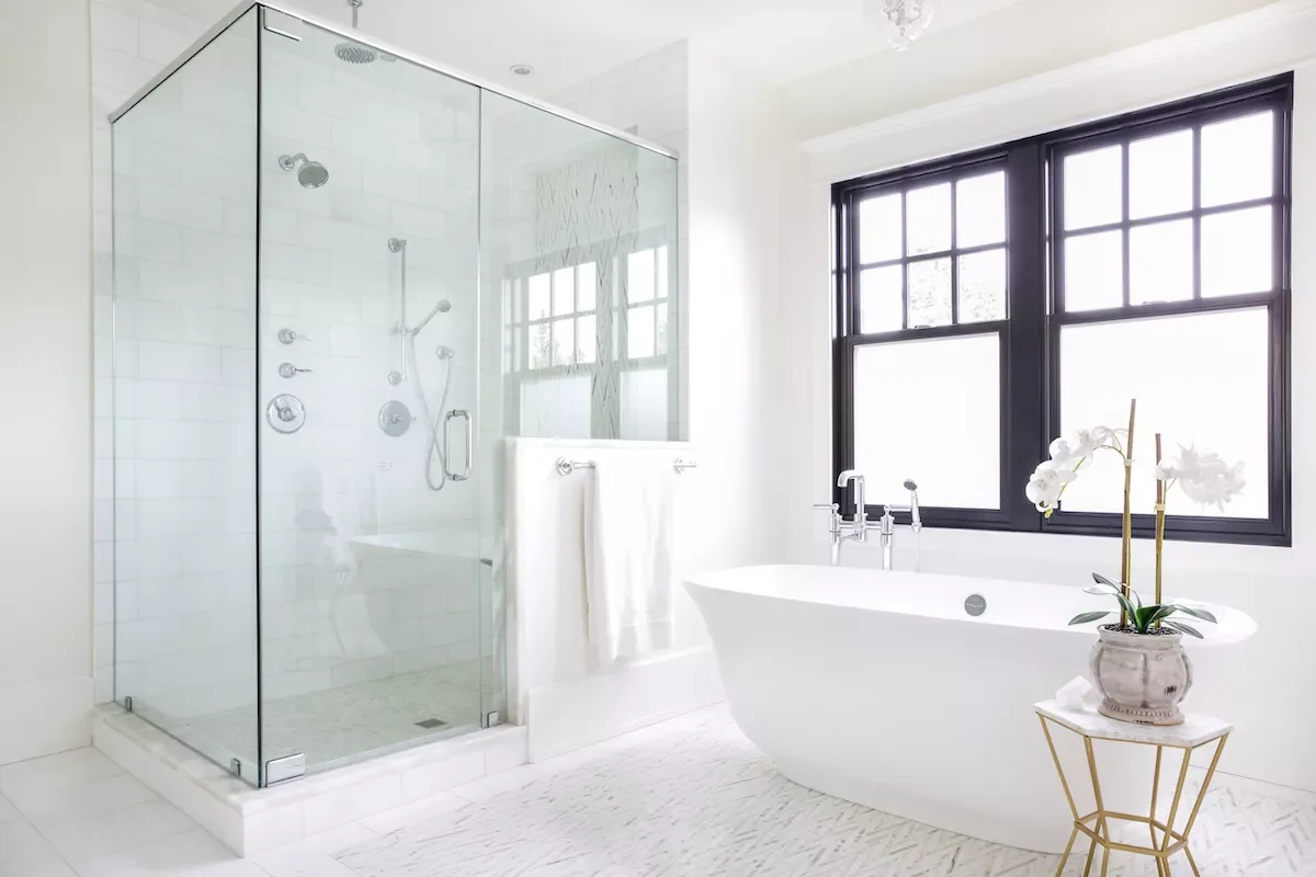 35 Stunning Shower Transformations That Will Elevate Your Bathroom 30 Blend a Tub and Shower