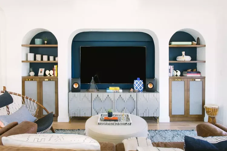 47 Stunning Blue Living Room Ideas That Work With Any Design Style 13 Blue Living Room Accents