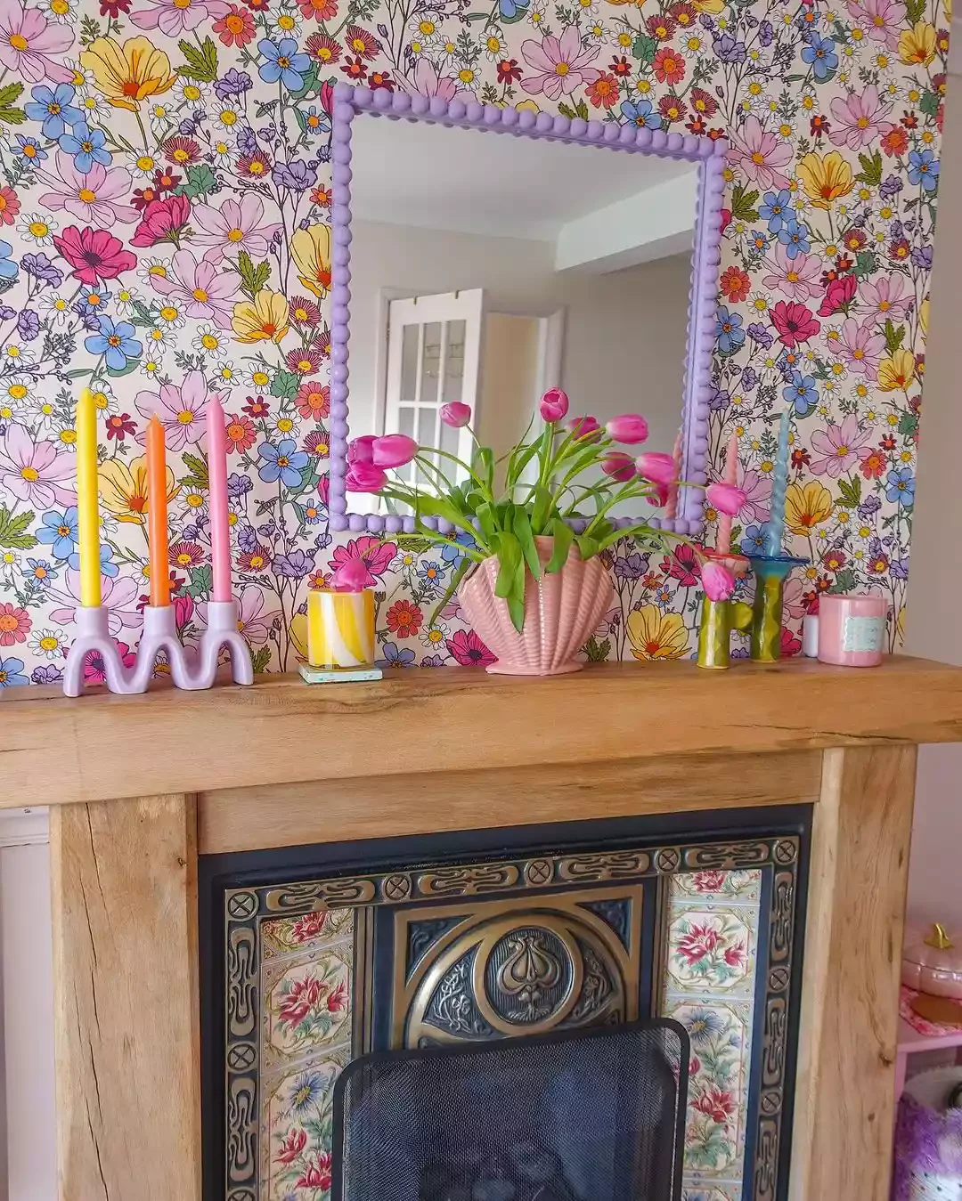 72 Budget-Friendly DIY Home Decor Ideas for Every Skill Level Bobbin-Style Mirror
