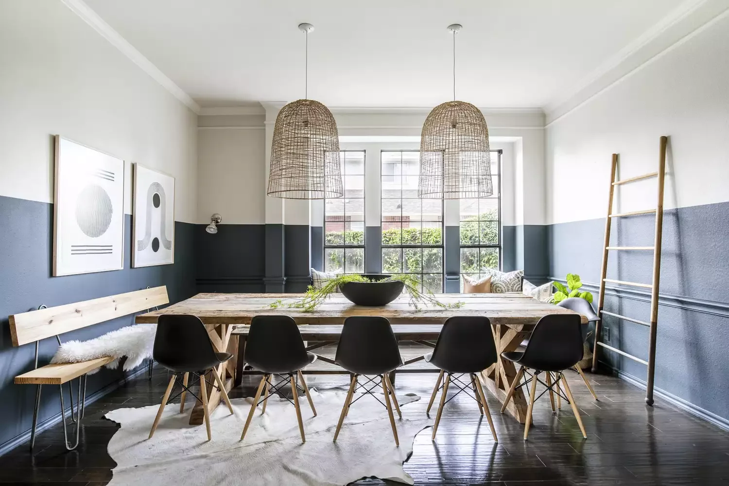 40 Stunning Blue Dining Room Ideas That Will Transform Your Space 23 Boho Bliss