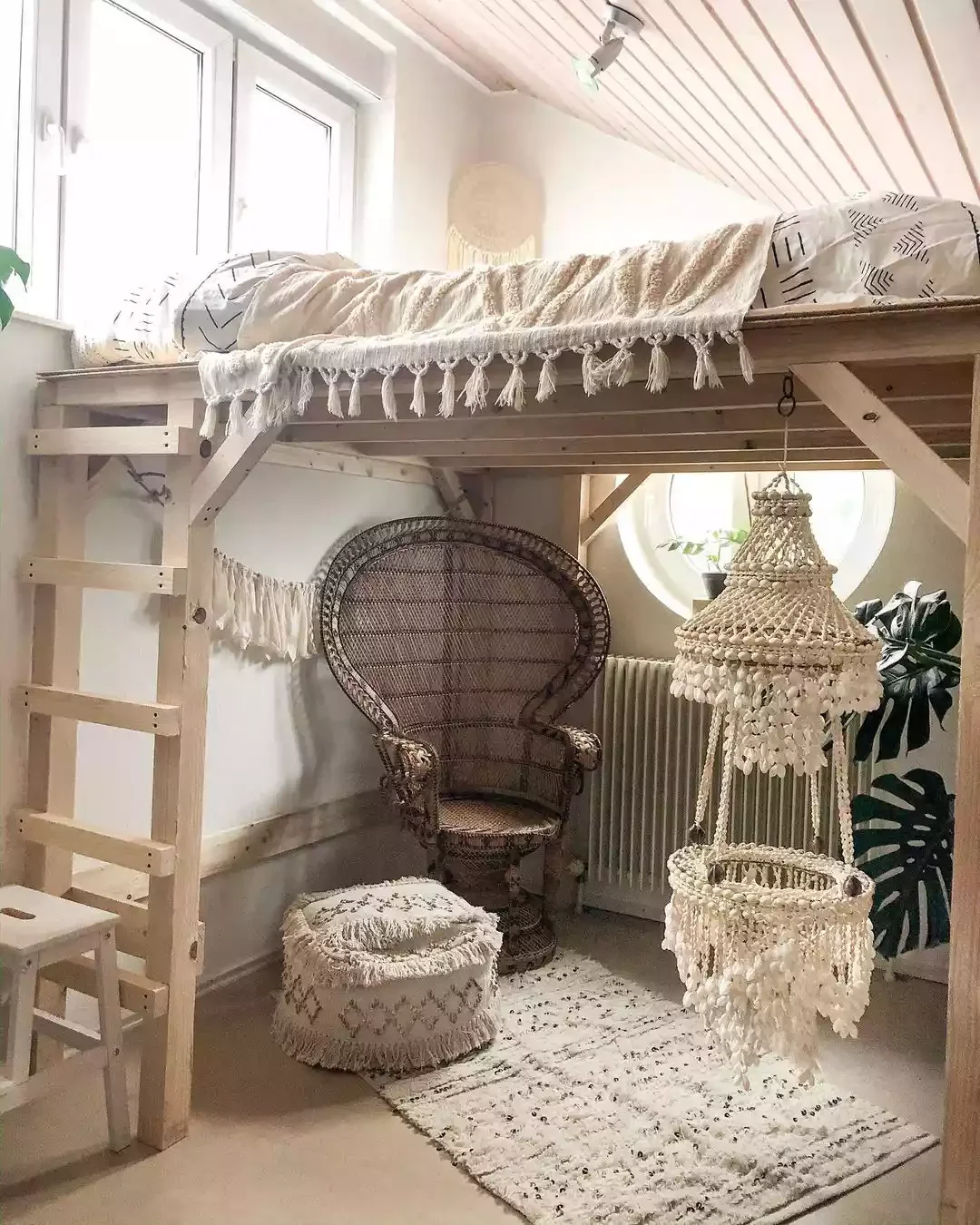 17 Creative DIY Loft Bed Projects to Transform Your Small Space 10 Boho-Chic Loft Bed