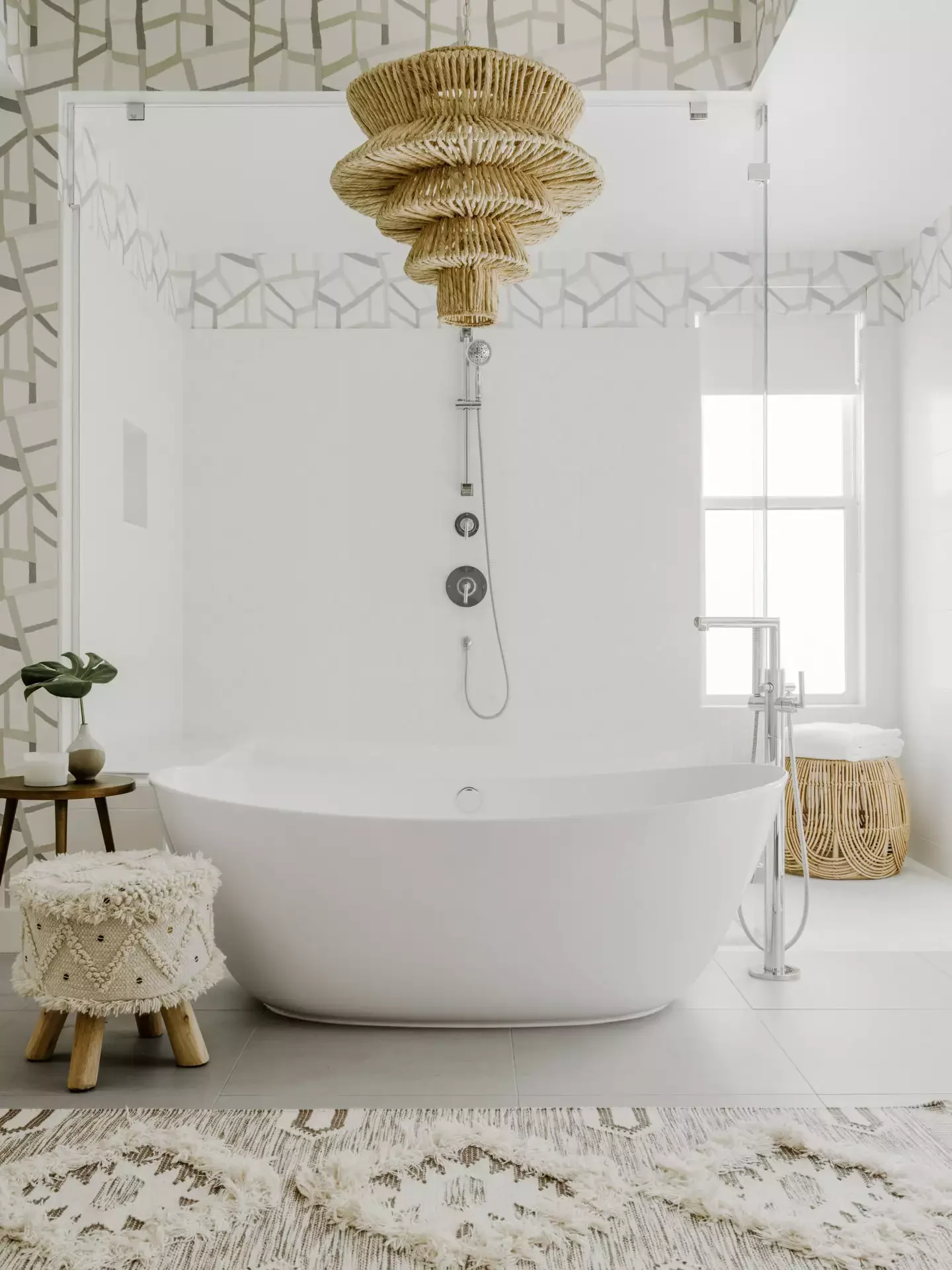 24 Bathroom Lighting Ideas That Make You Look Amazing Daily Boho-Style Pendant