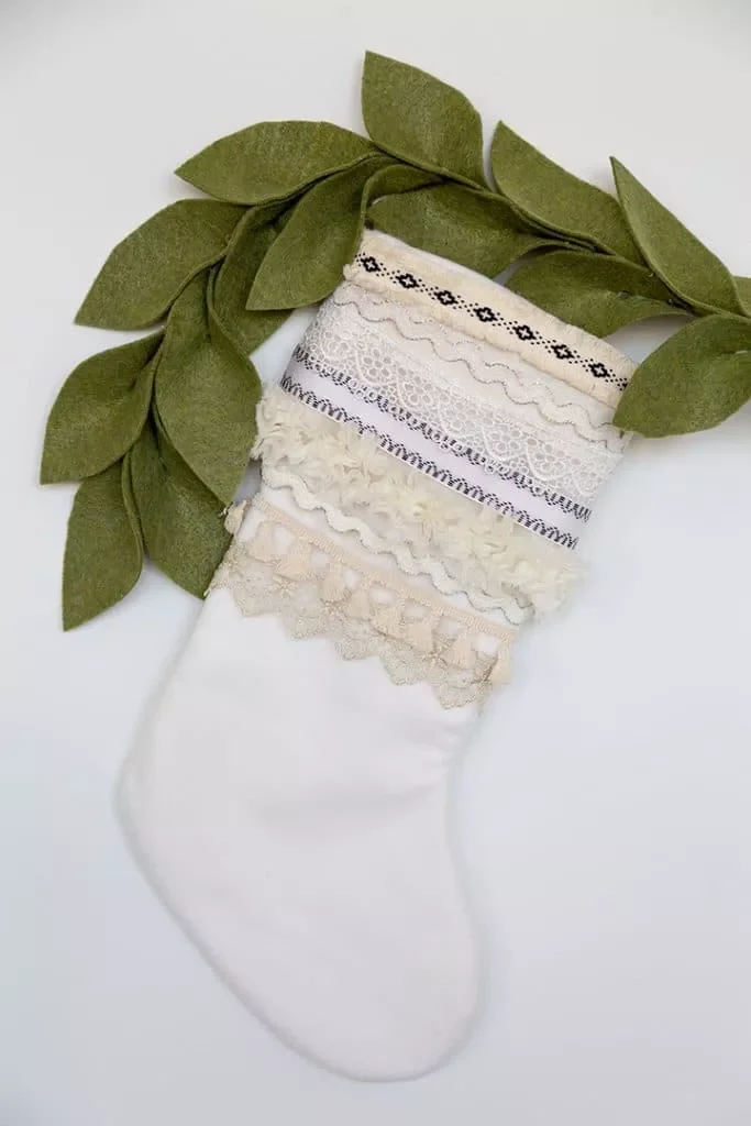 41 Creative DIY Christmas Stocking Ideas That Will Transform Your Holiday Decor 37 Boho-Style Stocking