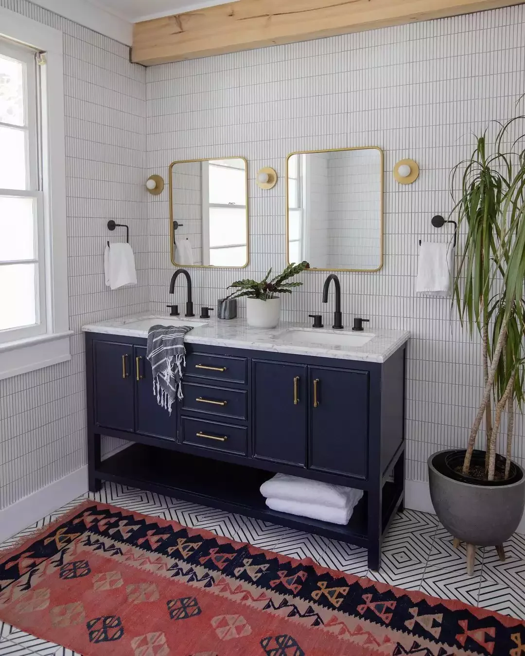 74 Amazing Bathroom Decorating Ideas That Will Transform Your Space 13 Bold Accent Pieces