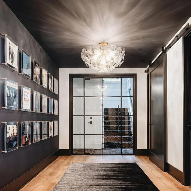 13 Basement Ceiling Ideas to Transform Your Space 5 Bold Black Statement Ceiling