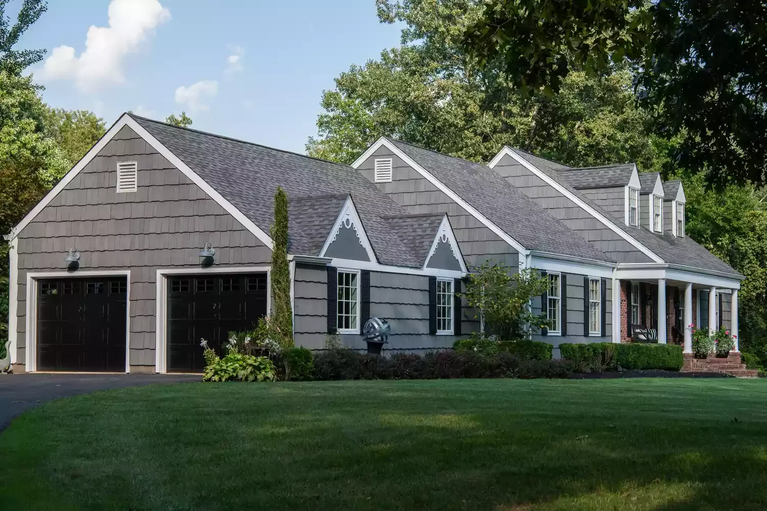 52 Stunning Garage Door Ideas That Will Transform Your Home's Curb Appeal Bold Black