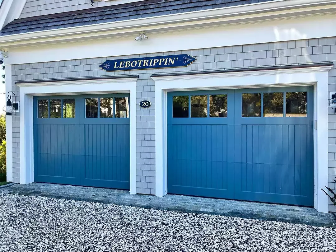 52 Stunning Garage Door Ideas That Will Transform Your Home's Curb Appeal Bold Blue Doors