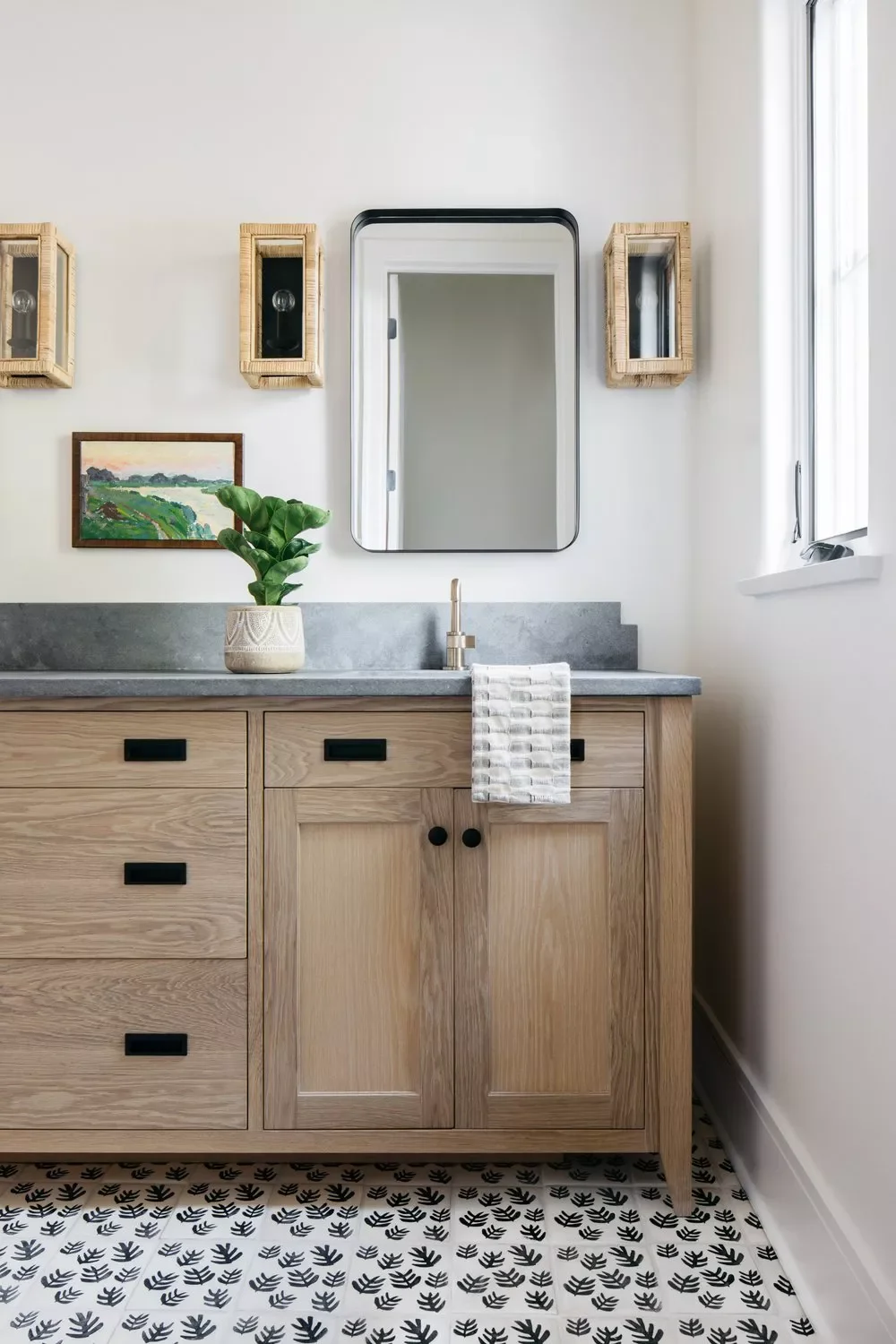 32 Powder Room Design Ideas That Turn Your Small Space Into a Style Statement Bonus Storage