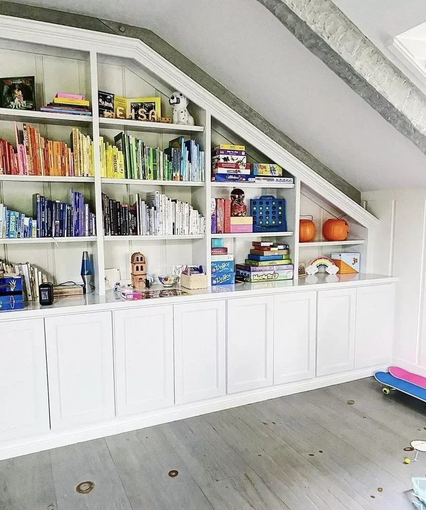 Bookshelf Storage With Cabinets