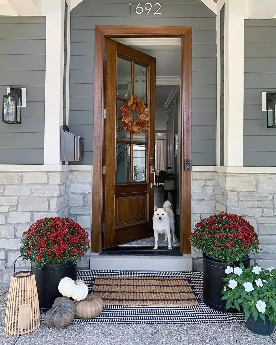 38 Charming Farmhouse Porch Ideas That Create the Perfect Welcome 35 Boost Curb Appeal