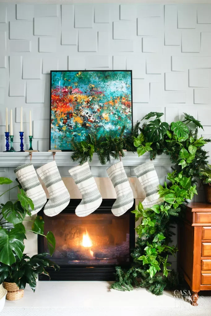 61 Stunning DIY Christmas Garland Ideas to Transform Your Holiday Decor 58 Botanical Garland