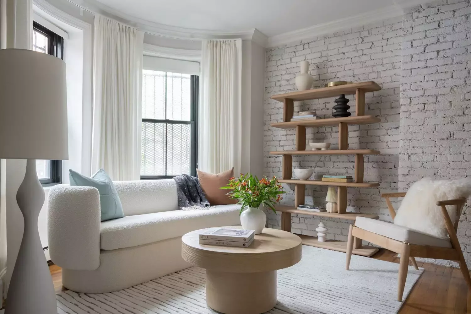 52 Stunning Living Room Curtain Ideas That Transform Any Space 26 Bow Window Curtains