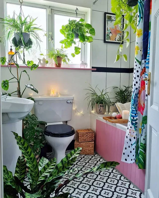 15 Indoor Plant Room Ideas to Create Your Personal Green Paradise 10 Bright Bathroom Beauties