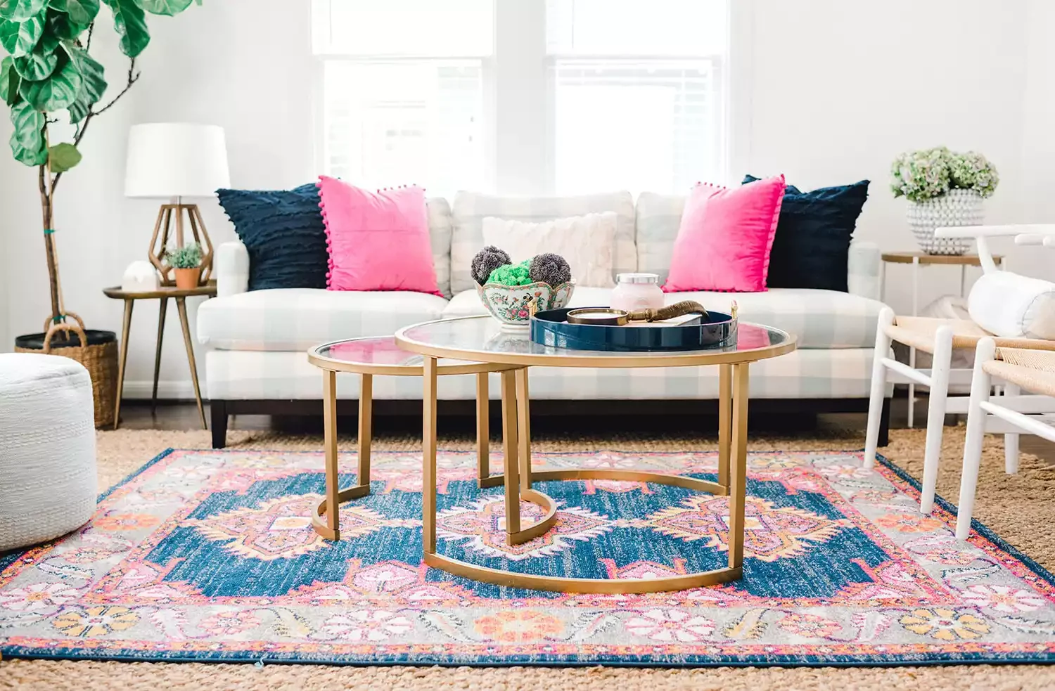 44 Irresistibly Cozy Living Room Ideas That Will Transform Your Space 37 Bright Color Accents