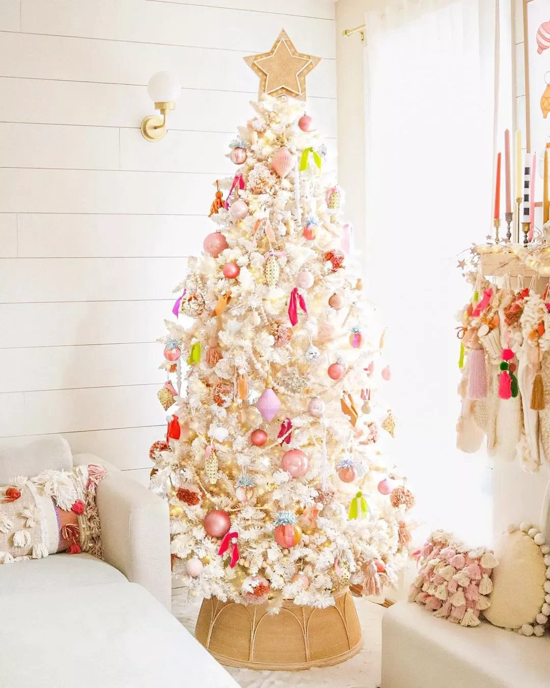 60 Stunning Christmas Tree Ideas to Transform Your Home This Holiday Season 12 Bright Tree Decor