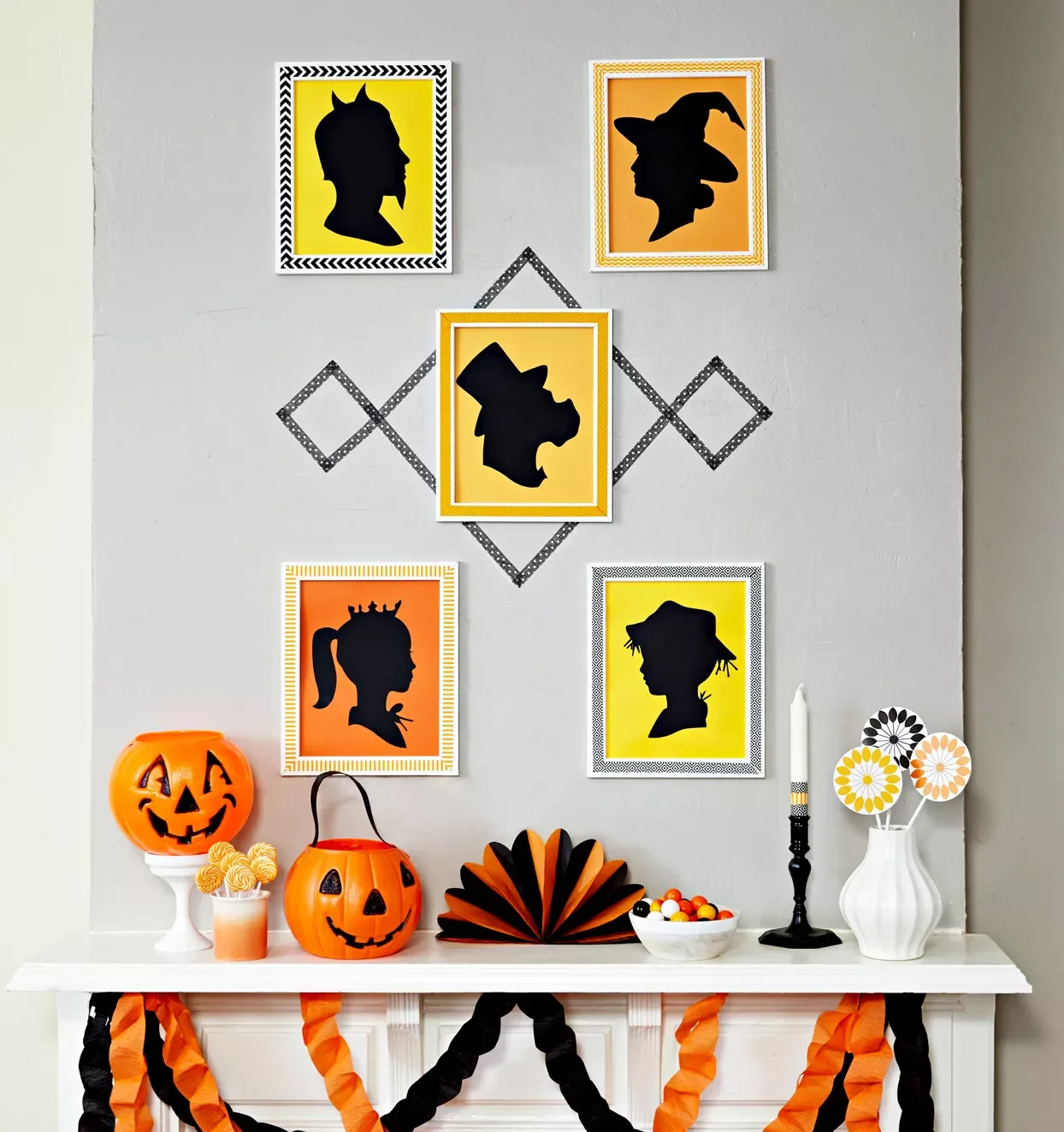 80 Quick Halloween Crafts You Can Complete in One Day 55 Bright and Cheery Halloween