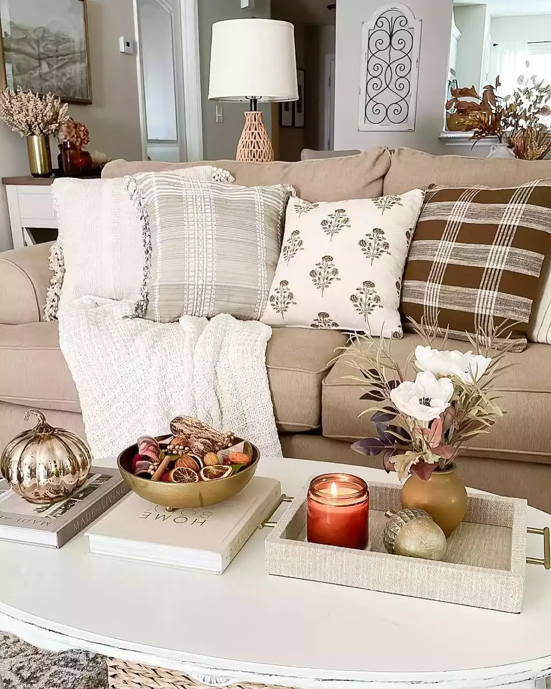50 Stunning Fall Decorating Ideas That'll Make Your Home Feel Like Autumn Magic 26 Bring Out the Potpourri