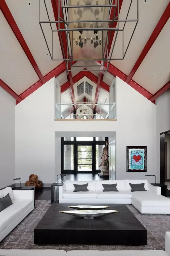 30 Stunning Vaulted Ceiling Ideas to Transform Your Space 22 Bring Outdoor Materials In