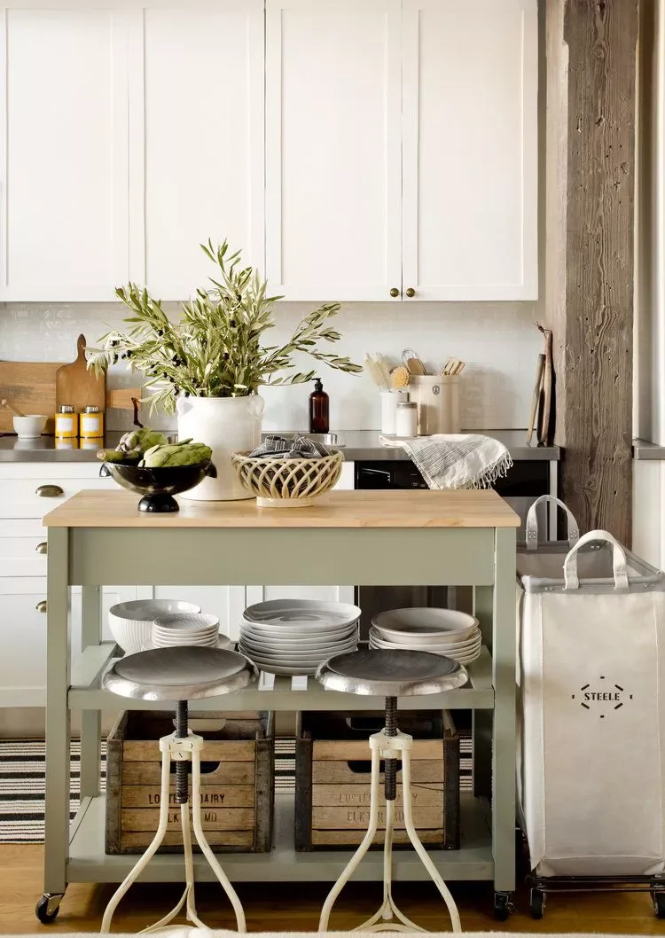 87 Home Decor Ideas That Transform Every Room Bring in a Mobile Island