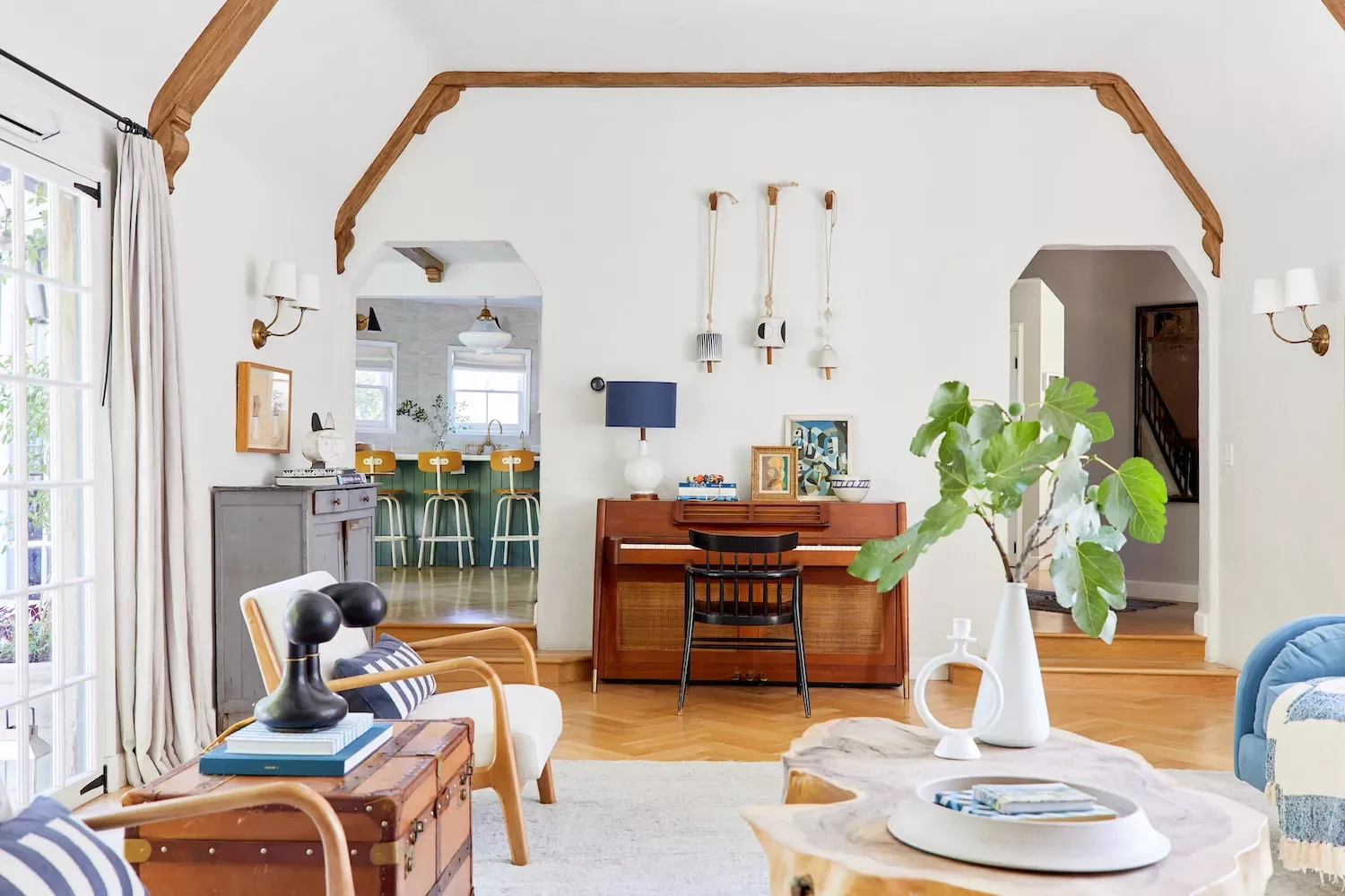 77 Stunning Living Room Design Ideas to Transform Your Space 42 Bring in a Piano