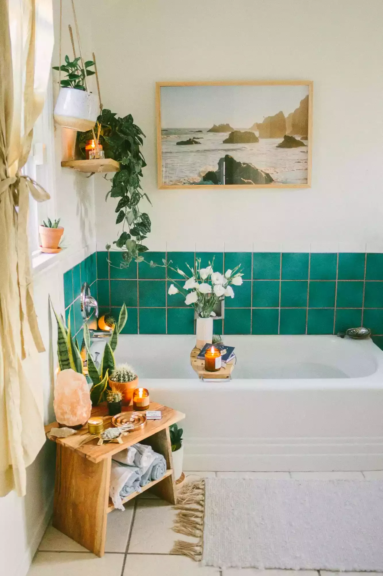 43 Smart Bathroom Storage Solutions That Maximize Every Inch Bring in a Small Storage Table
