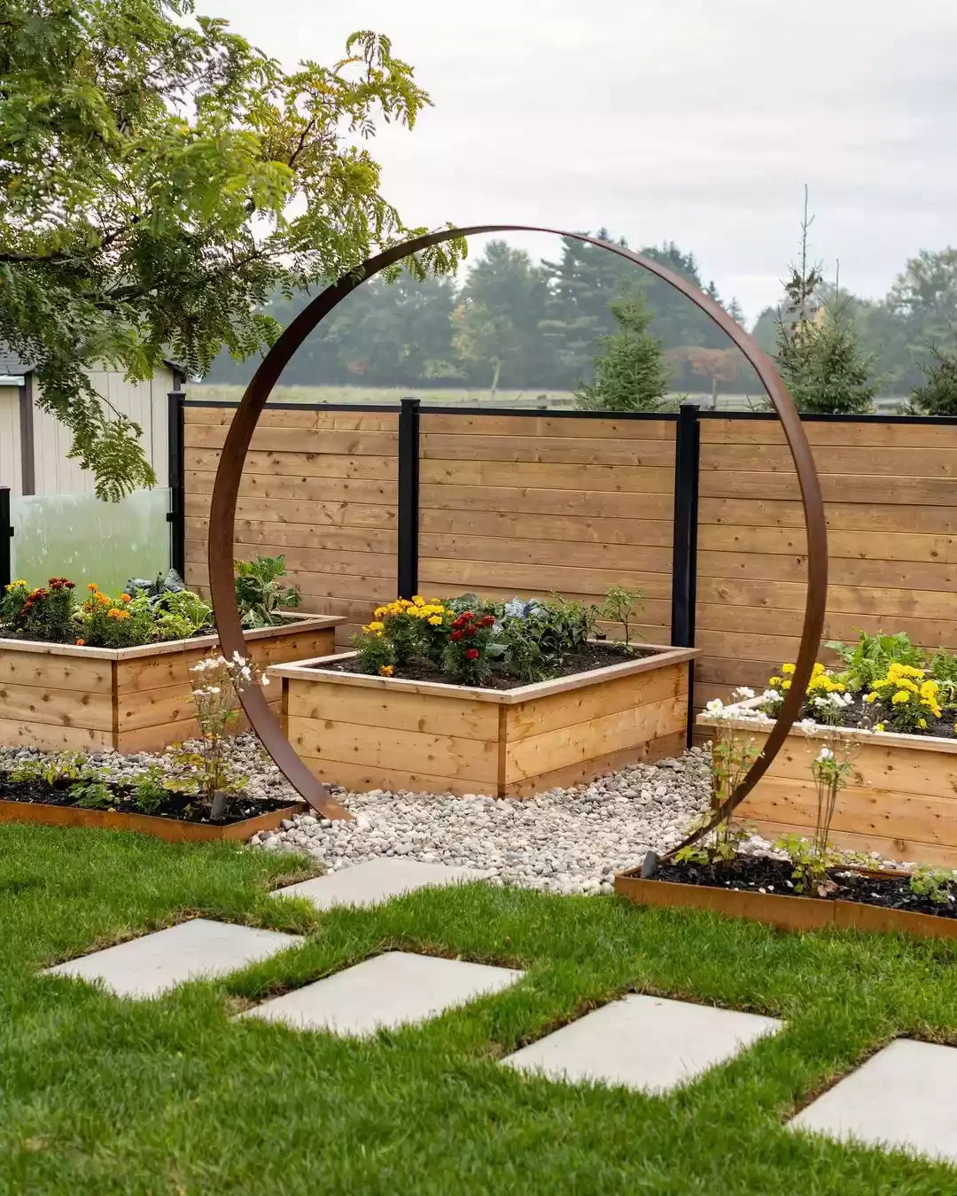 52 Stunning Wooden Fence Designs That Add Rustic Charm to Your Outdoor Space Bring on the Contrast