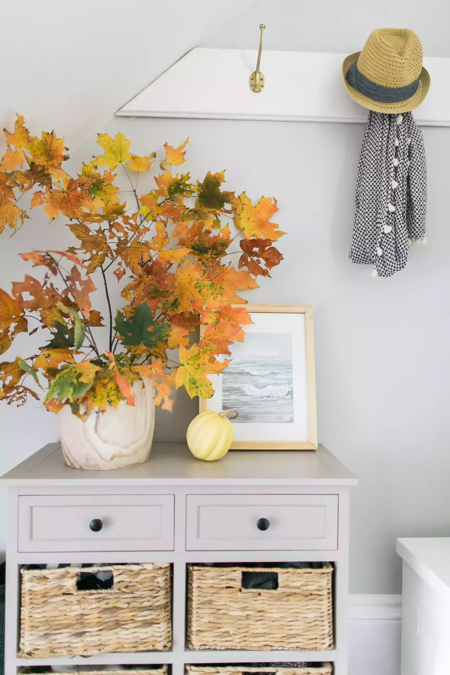 33 Stunning Fall Entryway Ideas That Transform Your Home for Autumn 29 Bring the Outdoors In