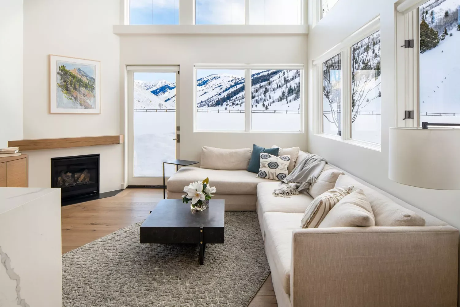 40 Stunning Minimalist Living Room Ideas That Showcase Effortless Style 24 Bring the Outdoors Inside