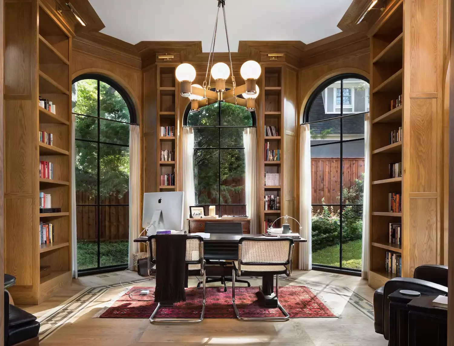 67 Stylish Modern Home Office Ideas That Make Working From Home a Joy Build Custom Bookshelves
