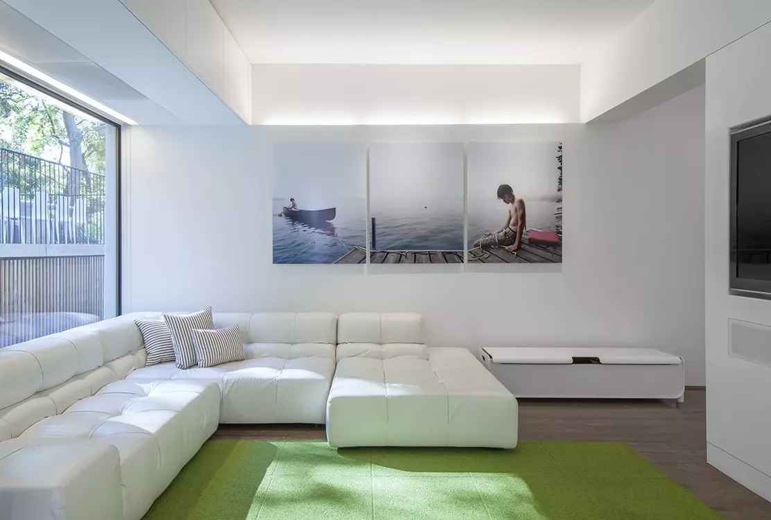 21 Brilliant Ways to Style Your Small Living Room TV Without Compromising Style 5 Build It Into the Wall