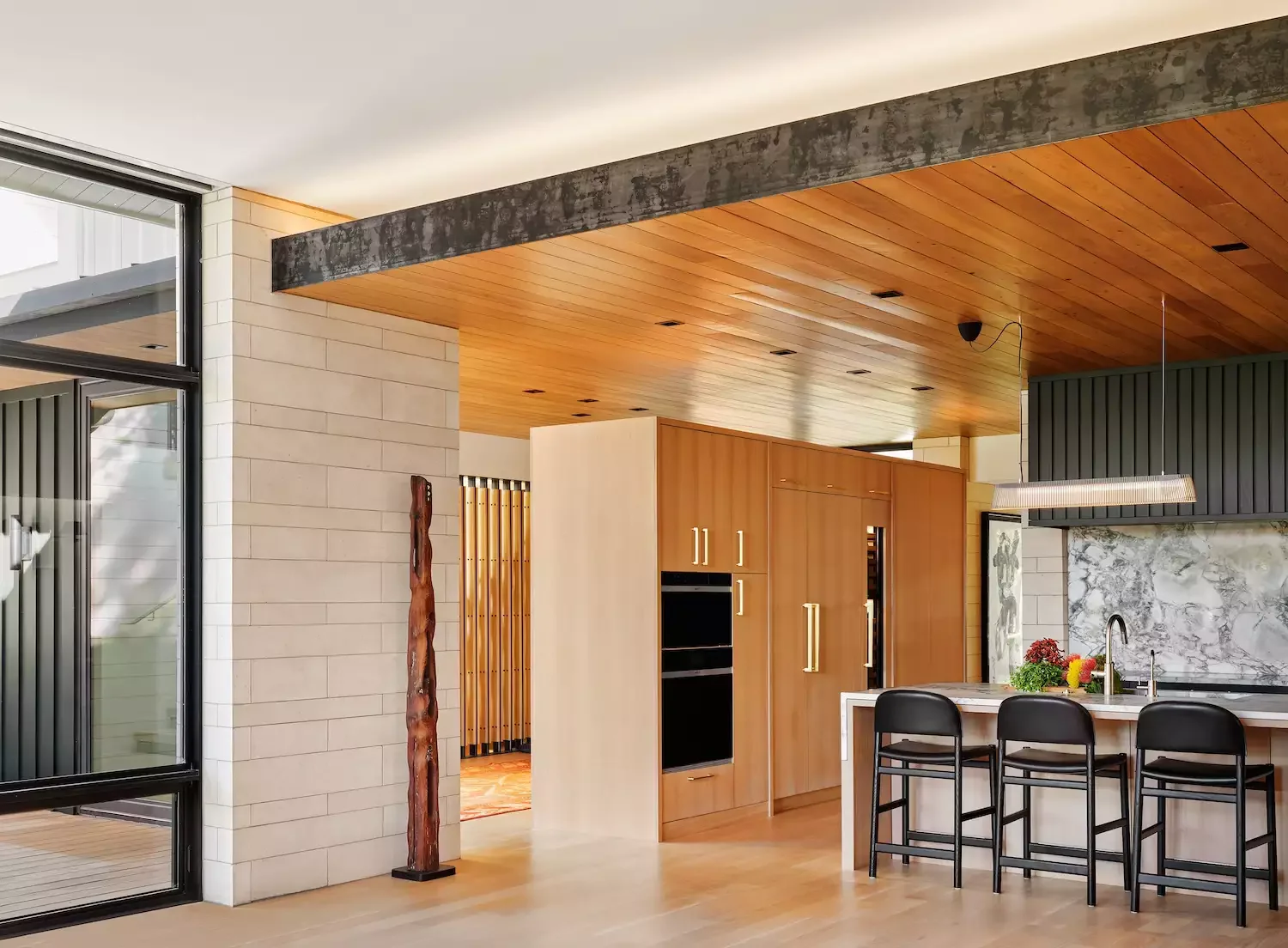 43 Stunning Midcentury Modern Kitchen Ideas to Transform Your Space 6 Build Streamlined Storage