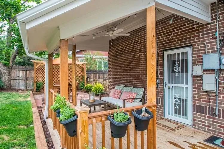 30 Creative Ways to Transform Your Small Deck Into a Stunning Outdoor Retreat 14 Build a Covered Deck