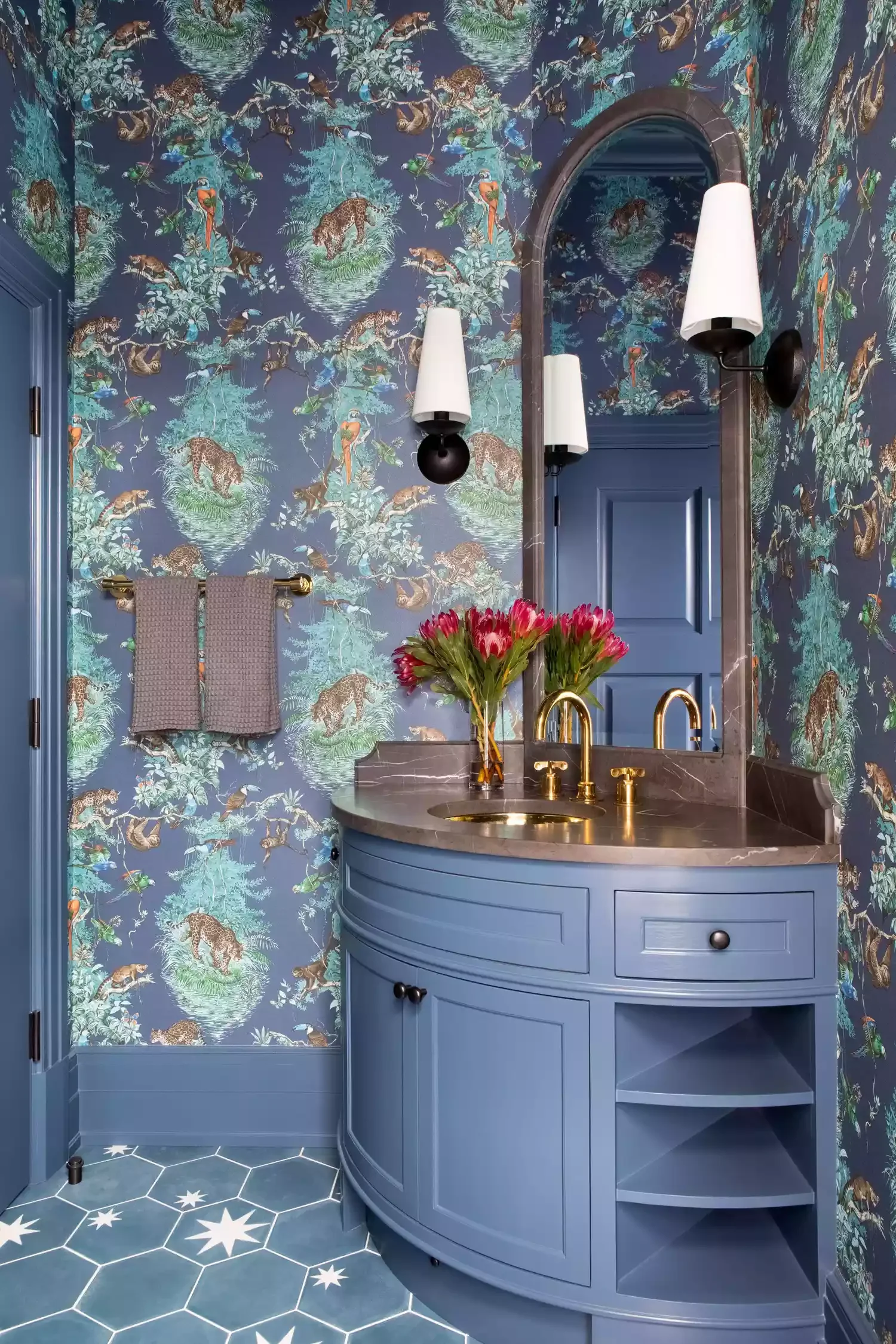 22 Clever Ways to Make Your Narrow Bathroom Feel Spacious and Stylish 22 Build a Custom Vanity