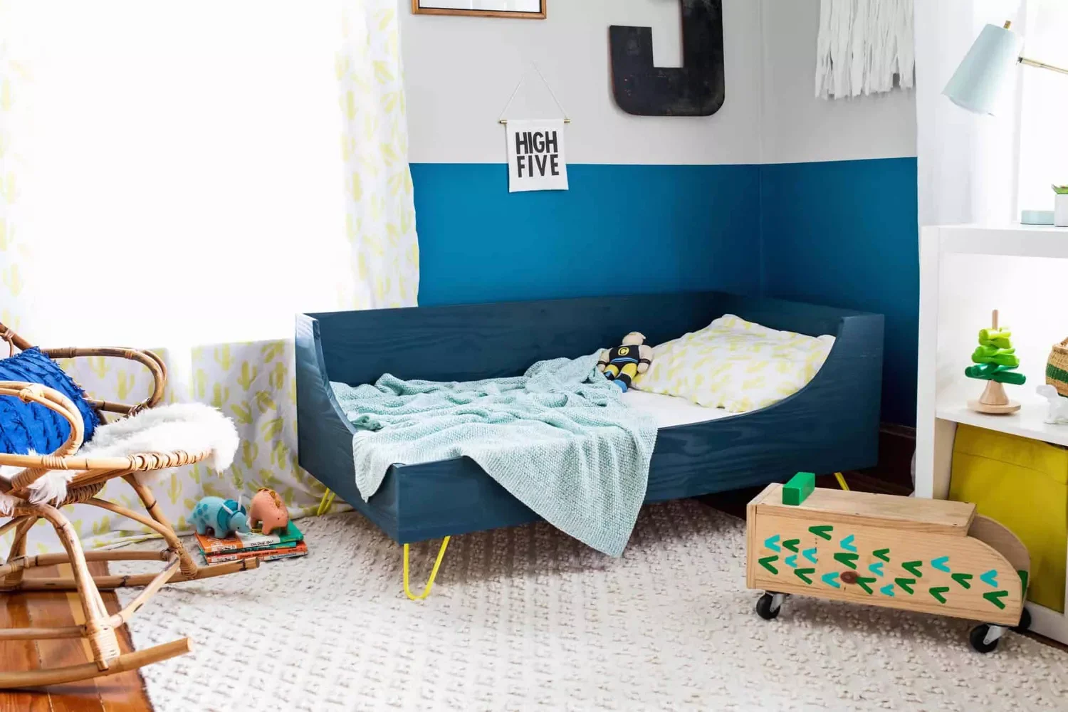 52 Amazing Boys' Bedroom Ideas That Will Make Parents Smile Too 29 Build a DIY Bed Frame