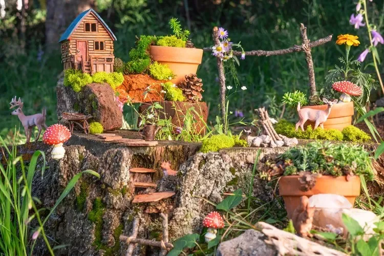 60 Garden Decor Ideas That Transform Your Outdoor Space Build a Fairy Garden